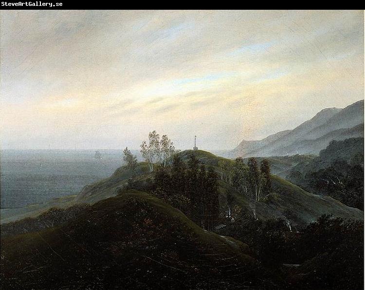 Caspar David Friedrich View of the Baltic by Friedrich